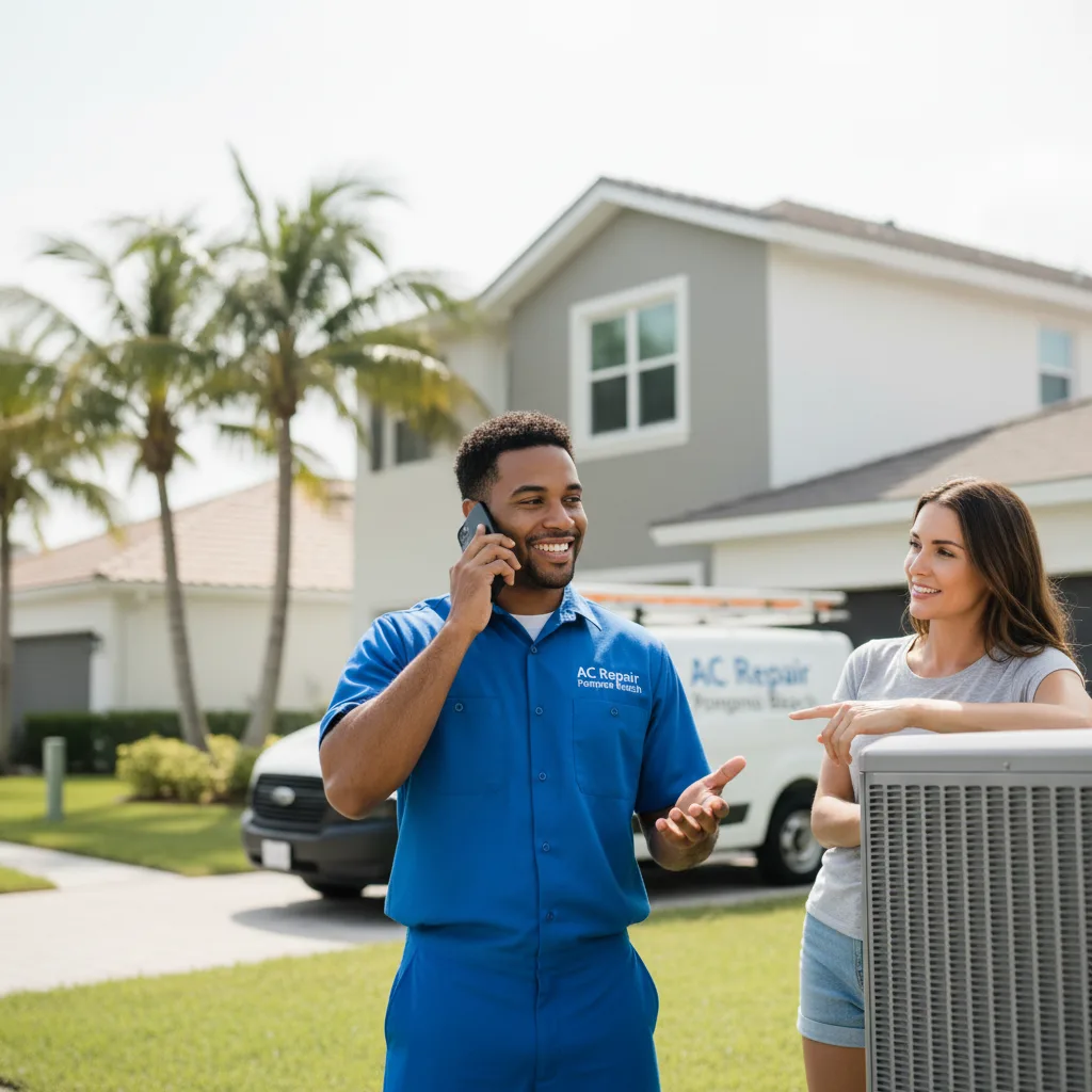 AC Repair Pompano Beach customer support in Plymouth
